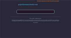Desktop Screenshot of mcafee.pcperformancetools.com